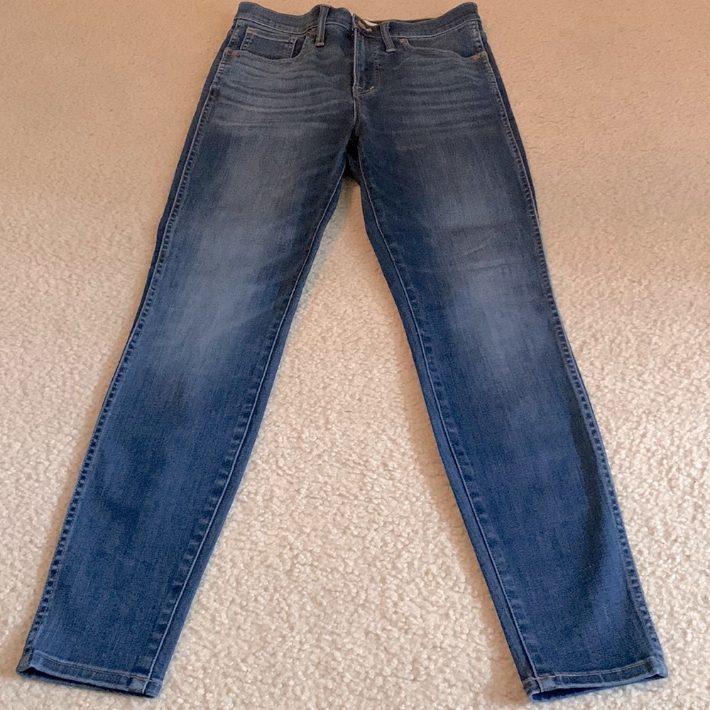 Madewell hi rise skinny jeans